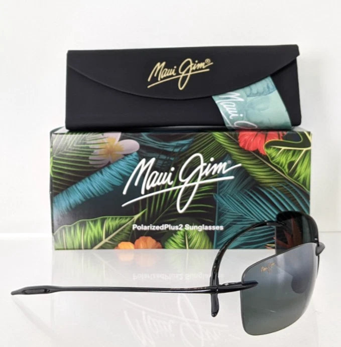 Brand New Authentic Maui Jim Sunglasses HEMA MJ 443 - 11M MPLT - BG 62mm