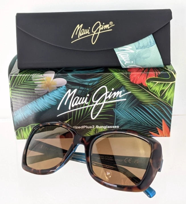 Brand New Authentic Maui Jim Sunglasses ORCHID MJ 735 - 10P STG - BG 56mm