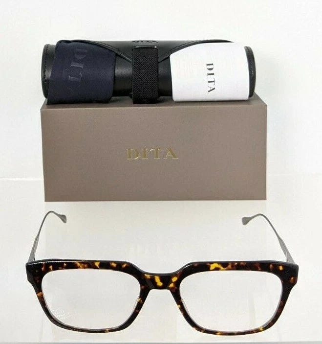 Brand New Authentic Dita Eyeglasses ARGAND DTX123-54-02 Tortoise Grey 54mm Frame