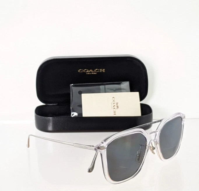 Brand New Authentic Coach Sunglasses HC 8355 511181 Transparent 55mm