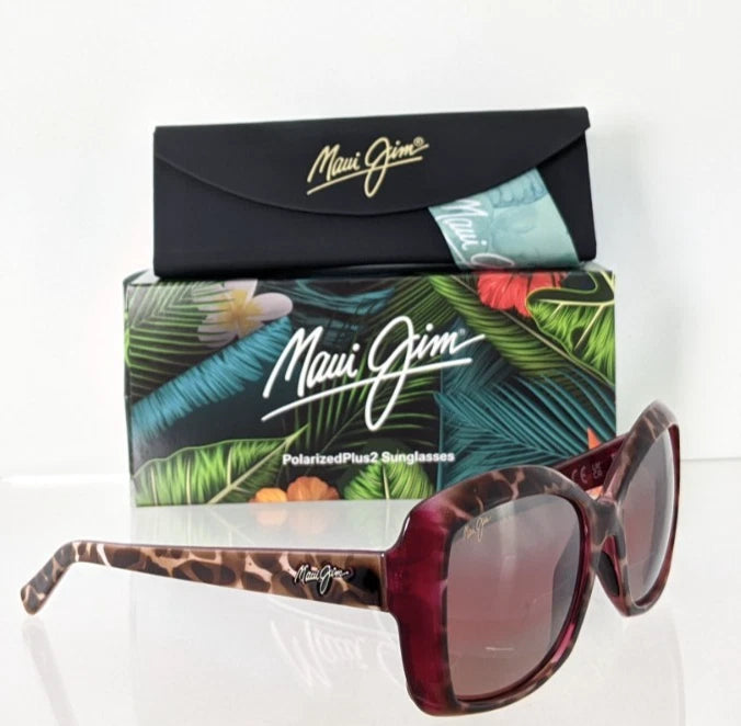 Brand New Authentic Maui Jim Sunglasses ORCHID MJ 735 - 12B STG - BG 56mm