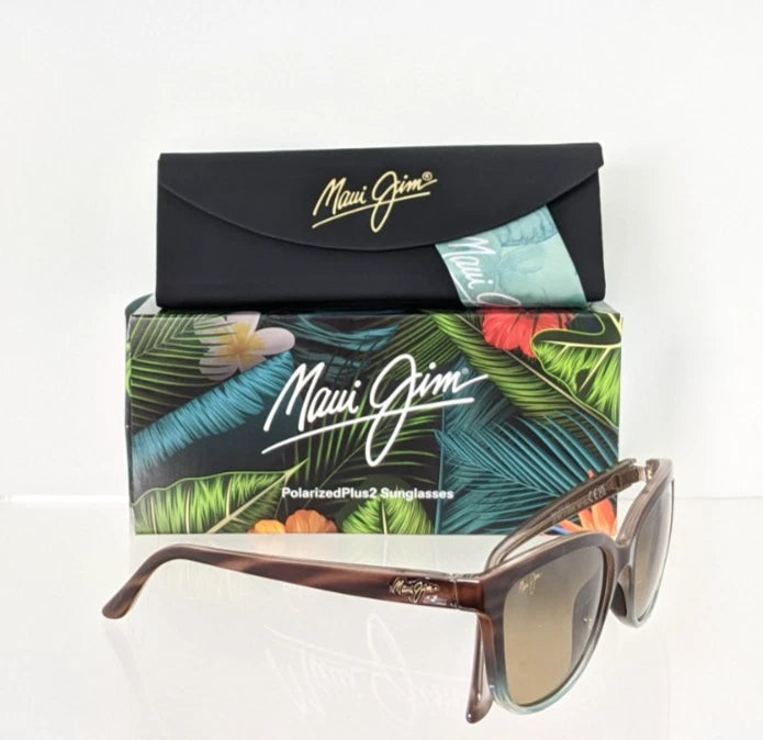 Brand New Authentic Maui Jim Sunglasses HONI MJ 758 - 22B STG-SG 54mm Frame