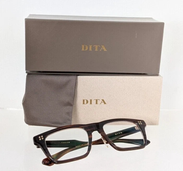 New Authentic Dita Eyeglasses THAVOS DTX-713-A-02 Brown 53mm Frame