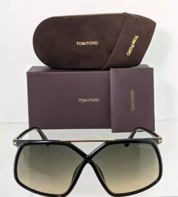 Brand New Authentic Tom Ford Sunglasses FT TF 1038 01B Meryl TF1038 64mm