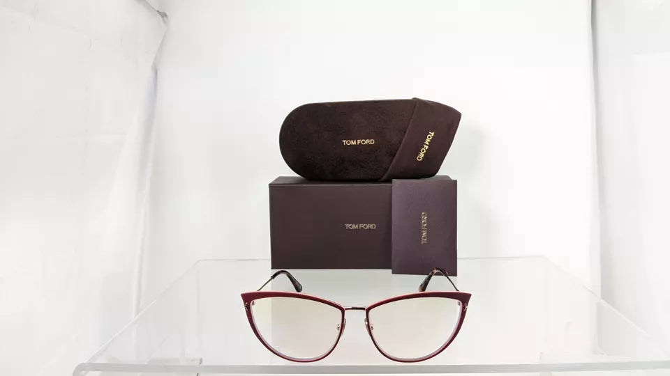 Brand New Authentic Tom Ford TF 5877 Eyeglasses 046 Frame FT 5877-B Frame 55mm