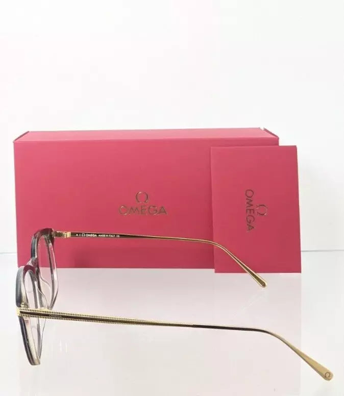 Brand New Authentic OMEGA Eyeglasses 5013 - H 005 53mm Frame