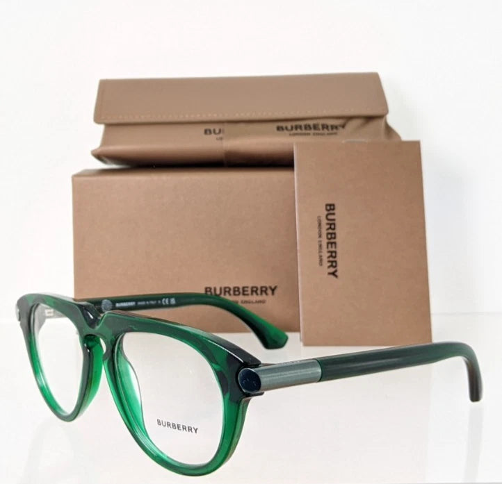 Brand New Authentic Burberry BE 2408 4104 Eyeglasses 2408-U Green 51mm Frame