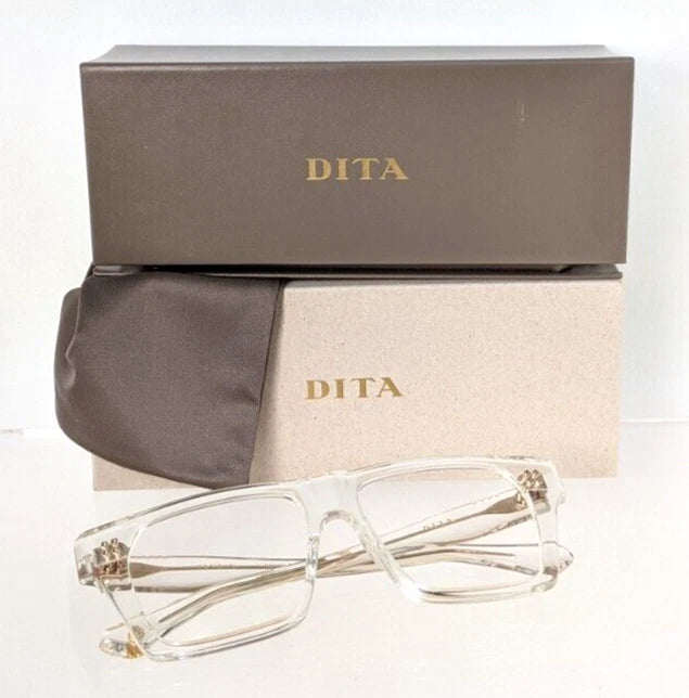 New Authentic Dita Eyeglasses VENZYN DTX-720-A-02 Crystal Clear 56mm Frame