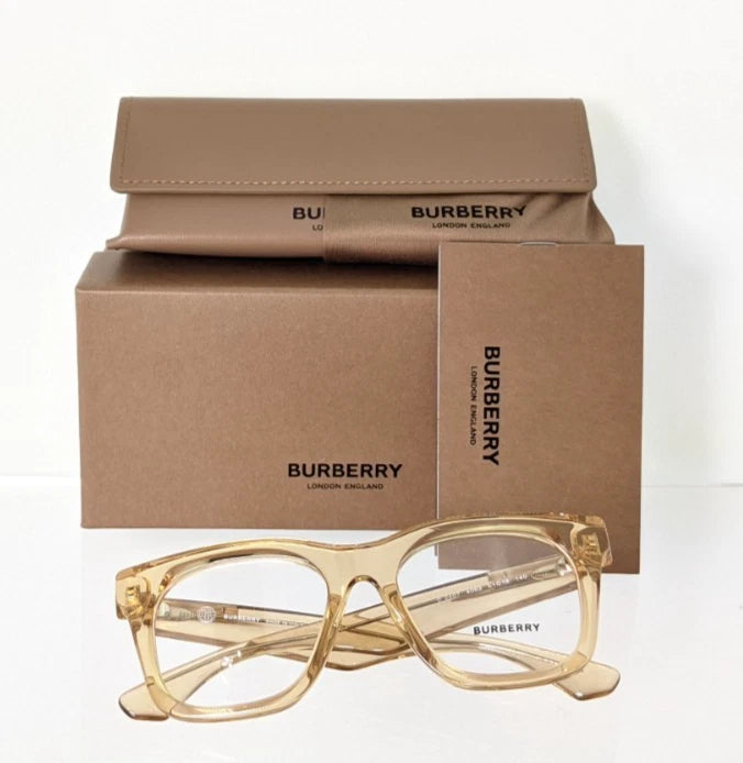 Brand New Authentic Burberry BE 2407 Eyeglasses 4063 Beige 2407 Frame