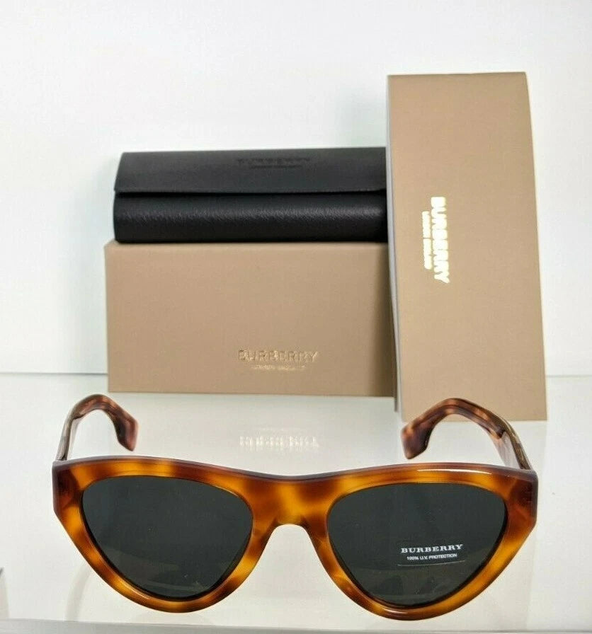 Brand New Authentic Burberry BE 4285 Sunglasses 3794/87 Havana Frame 52mm