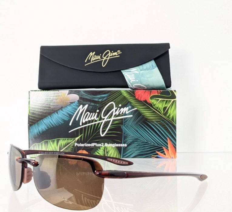 Brand New Authentic Maui Jim Sunglasses SANDY BEACH MJ 408 - 10 MP - BG 56mm