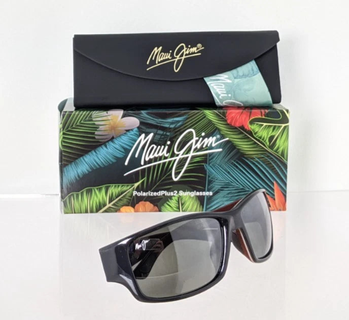 Brand New Authentic Maui Jim Sunglasses LOCAL KINE MJ 810 - 25MC STG-BG 61mm