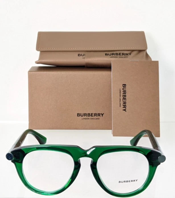 Brand New Authentic Burberry BE 2408 4104 Eyeglasses 2408-U Green 51mm Frame