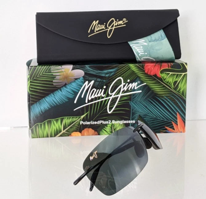 Brand New Authentic Maui Jim Sunglasses HEMA MJ 443 - 11M MPLT - BG 62mm