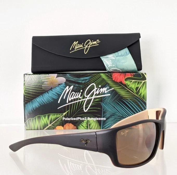 Brand New Authentic Maui Jim Sunglasses LOCAL KINE MJ 810 - 25MC STG-BG 61mm