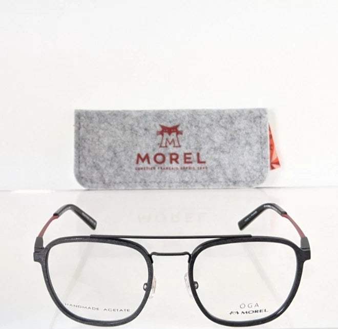 Brand New Authentic MOREL OGA Eyeglasses 10131 NR04 52mm Frame 10131O