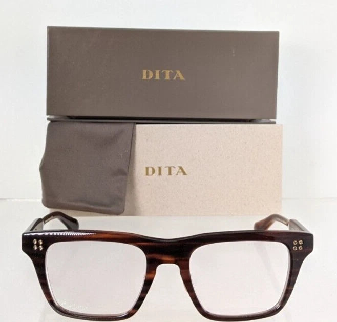 New Authentic Dita Eyeglasses THAVOS DTX-713-A-02 Brown 53mm Frame