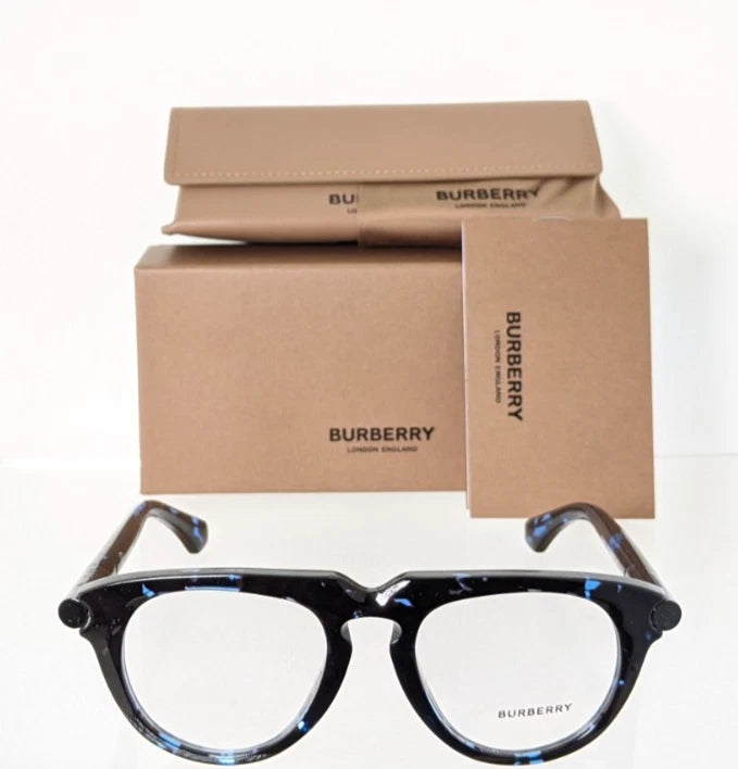 Brand New Authentic Burberry BE 2408 4111 Eyeglasses 2408-U Blue 51mm Frame
