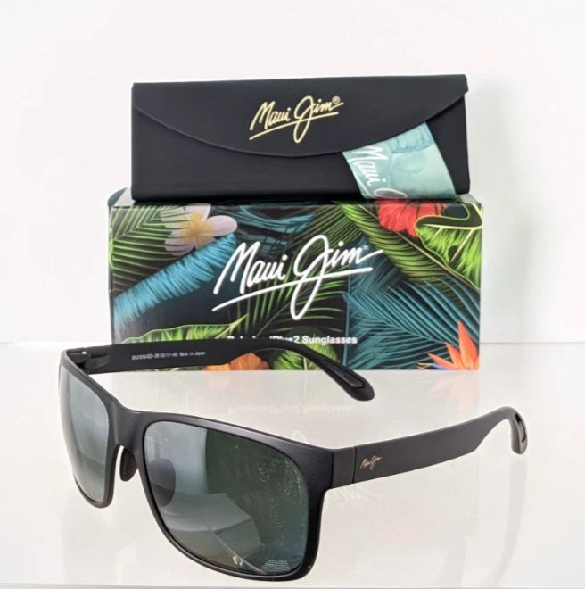 Brand New Authentic Maui Jim Sunglasses Red Sands MJ 432 - 2M MP-BG 59mm