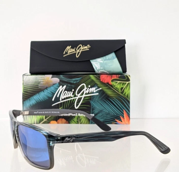 Brand New Authentic Maui Jim Sunglasses ONSHORE MJ 798 - 03S STG - BH 58mm