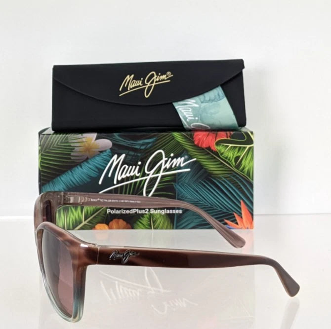 Brand New Authentic Maui Jim Sunglasses STARFISH MJ 744 - 22B STG-SG 56mm Frame