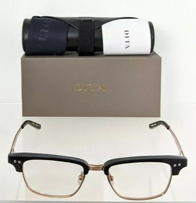 Brand New Authentic Dita Eyeglasses STATESMAN THREE DRX-2064-F-BLK-RGD-52