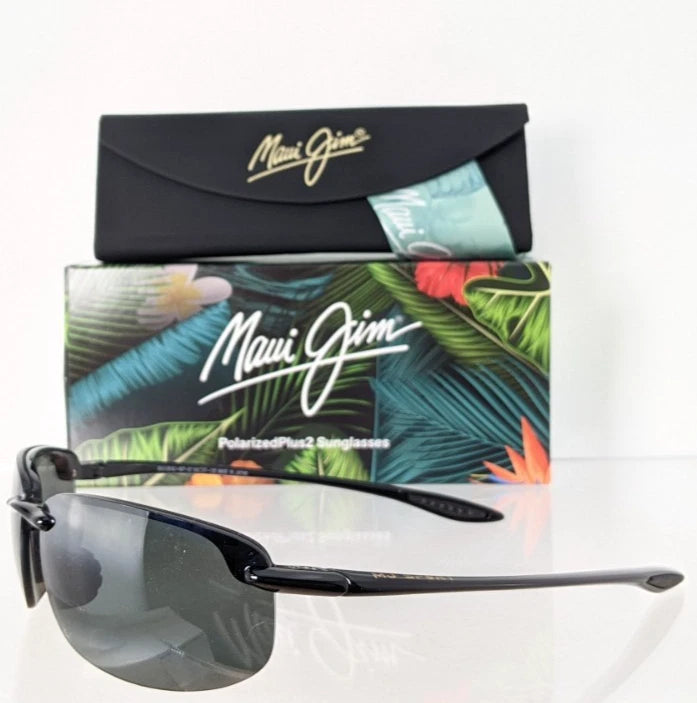 Brand New Authentic Maui Jim Sunglasses Ho'okipa MJ 407 - 02 MP - BG 64mm