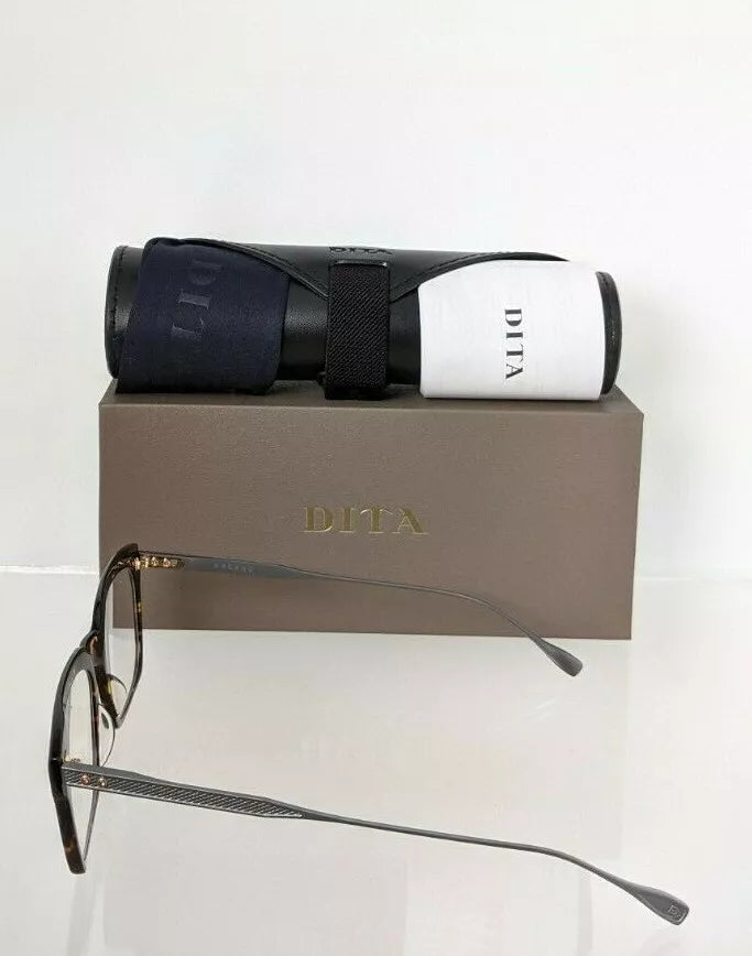 Brand New Authentic Dita Eyeglasses ARGAND DTX123-54-02 Tortoise Grey 54mm Frame