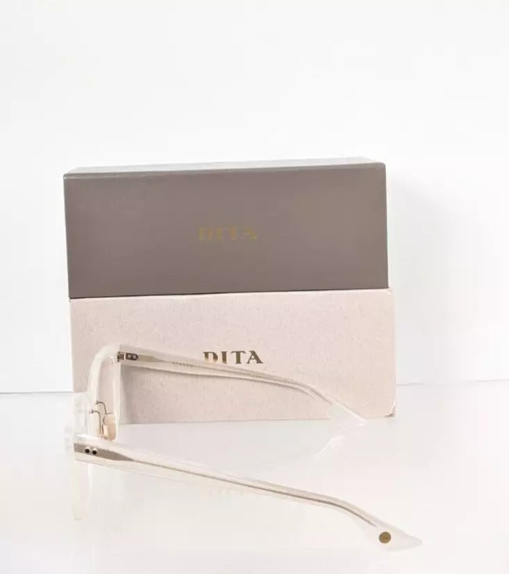 Brand New Authentic Dita Eyeglasses ERAHDU DTX 715 A Ivory Gold 55mm Frame