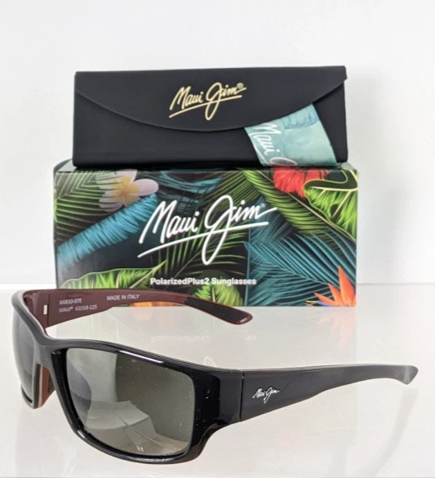 Brand New Authentic Maui Jim Sunglasses LOCAL KINE MJ 810 - 25MC STG-BG 61mm