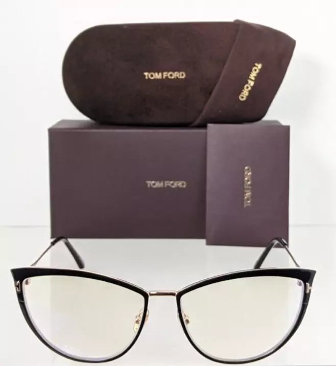 Brand New Authentic Tom Ford TF 5877 Eyeglasses 001 Frame FT 5877-B Frame 55mm