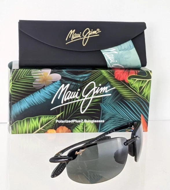 Brand New Authentic Maui Jim Sunglasses Ho'okipa MJ 407 - 02 MP - BG 64mm