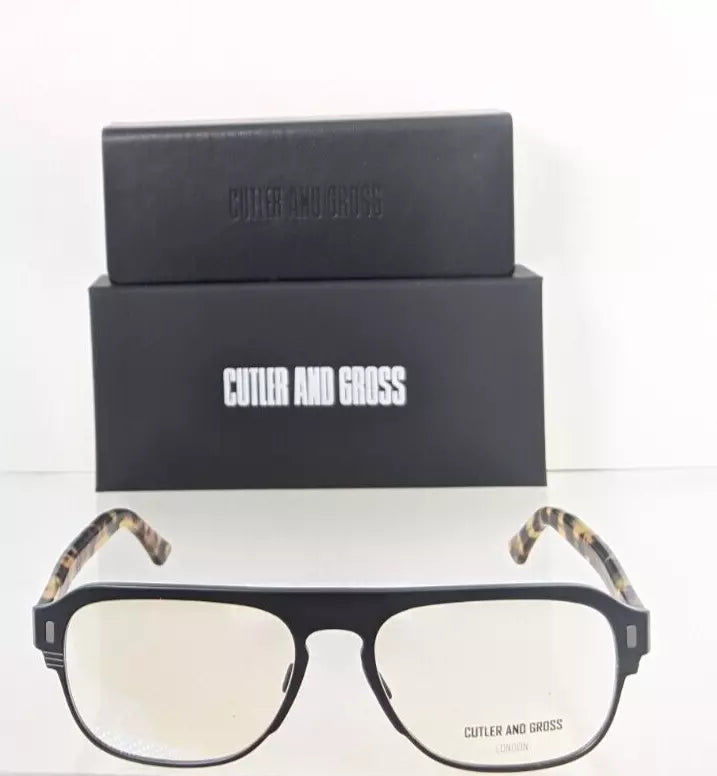 Brand New Authentic CUTLER AND GROSS OF LONDON Eyeglasses 1365 03 : 1365 55mm