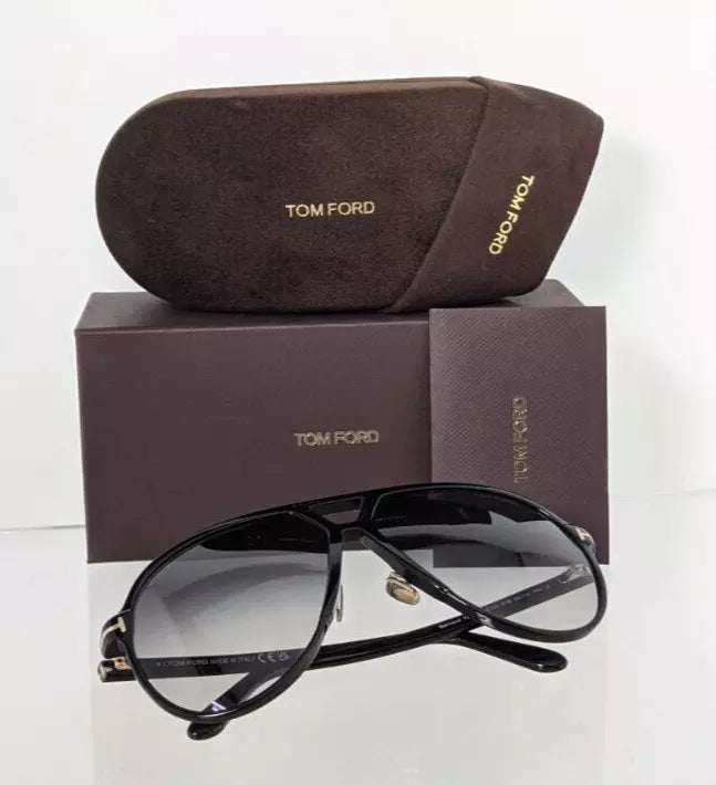 Brand New Authentic Tom Ford Sunglasses FT TF 1061 01B Bertrand - 02 TF1061 64mm