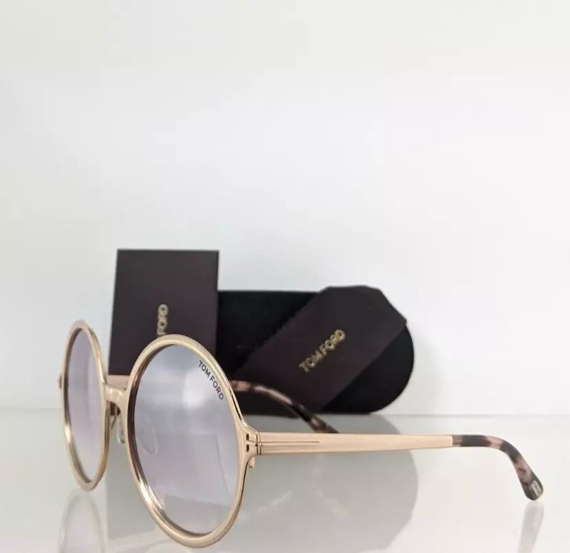 Brand New Authentic Tom Ford Sunglasses FT TF 572 28Z Ava-02 TF1028 59mm