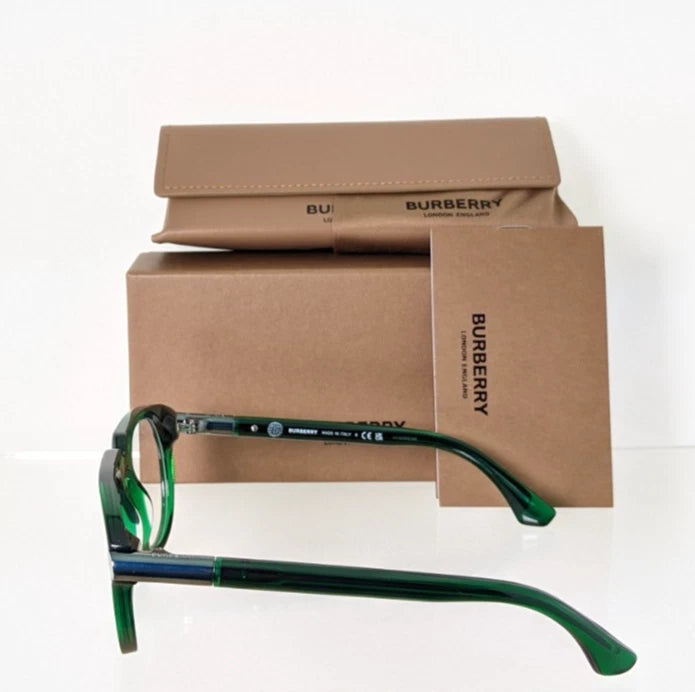 Brand New Authentic Burberry BE 2408 4104 Eyeglasses 2408-U Green 51mm Frame