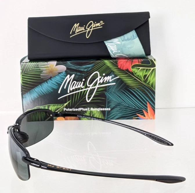 Brand New Authentic Maui Jim Sunglasses Ho'okipa MJ 407 - 02 MP - BG 64mm