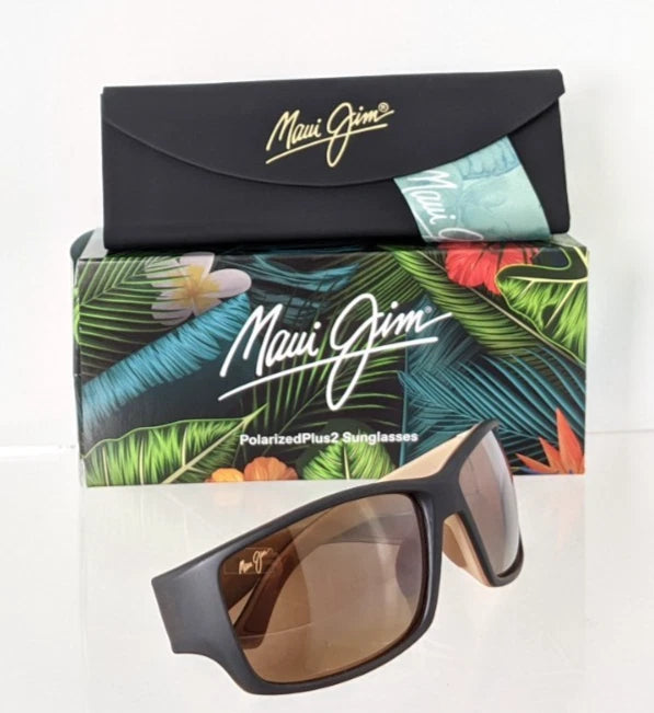 Brand New Authentic Maui Jim Sunglasses LOCAL KINE MJ 810 - 25MC STG-BG 61mm