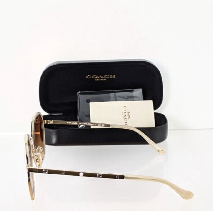 Brand New Authentic Coach Sunglasses HC 7167 944374 Cream Pearl 56mm