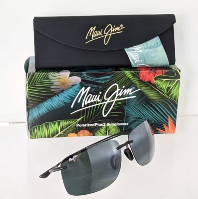 Brand New Authentic Maui Jim Sunglasses HEMA MJ 443 - 11M MPLT - BG 62mm
