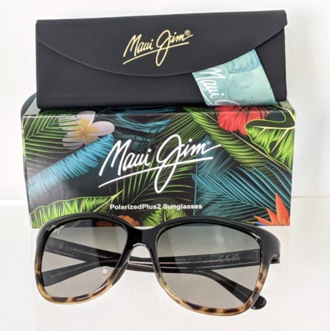 Brand New Authentic Maui Jim Sunglasses STARFISH MJ 744 - 02T STG-SG 56mm Frame