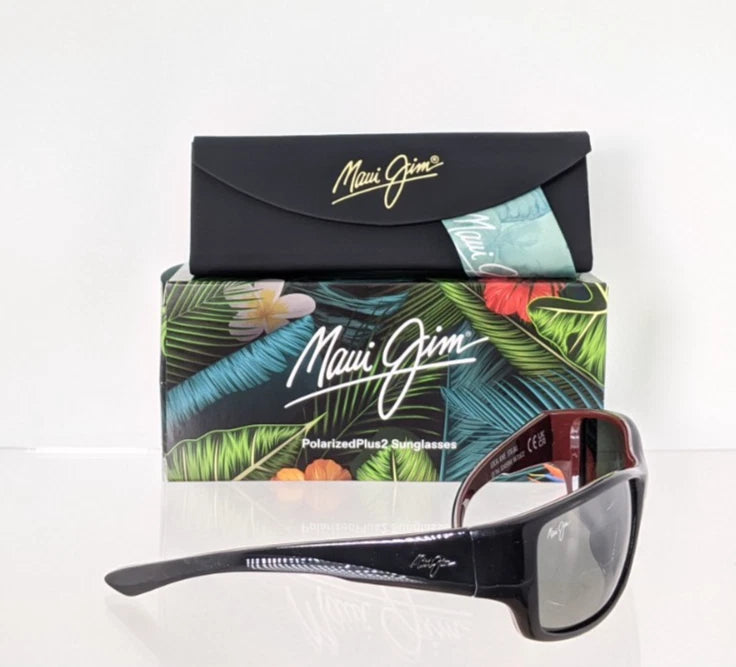 Brand New Authentic Maui Jim Sunglasses LOCAL KINE MJ 810 - 25MC STG-BG 61mm
