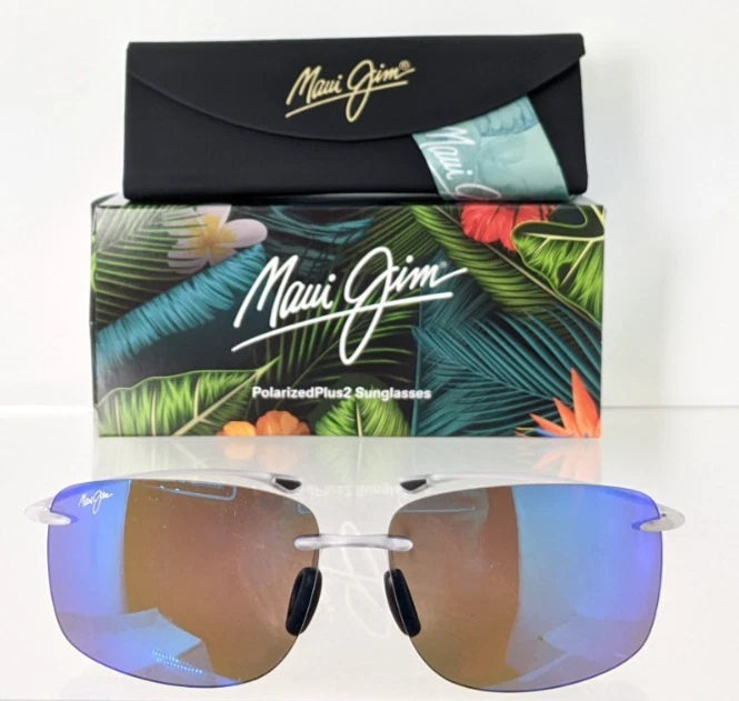 Brand New Authentic Maui Jim Sunglasses HEMA MJ 443 - 05CM MPLT - BH 62mm