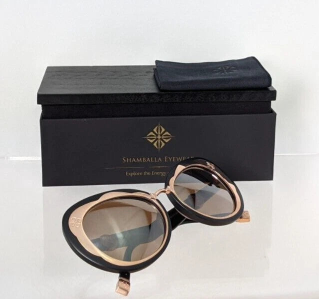Brand New Authentic Shamballa Sunglasses LOTUS III MBK-RG Larry Sands Frame
