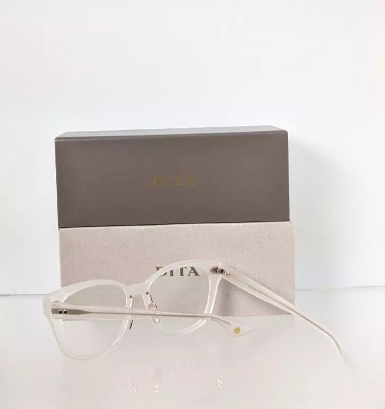 Brand New Authentic Dita Eyeglasses ERAHDU DTX 715 A Ivory Gold 55mm Frame
