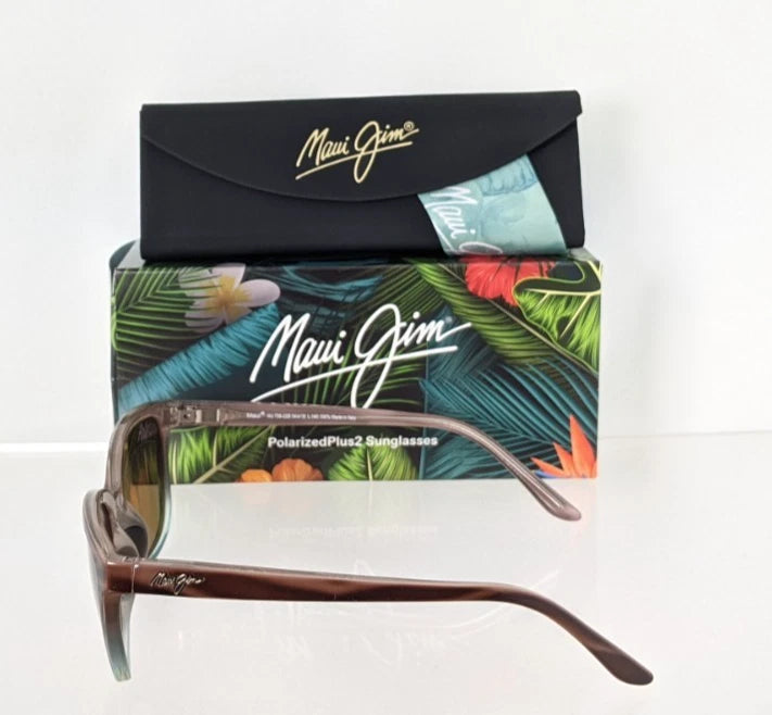 Brand New Authentic Maui Jim Sunglasses HONI MJ 758 - 22B STG-SG 54mm Frame