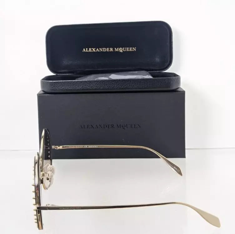 Brand New Authentic Alexander McQueen Sunglasses AM 0311 002 57mm Frame