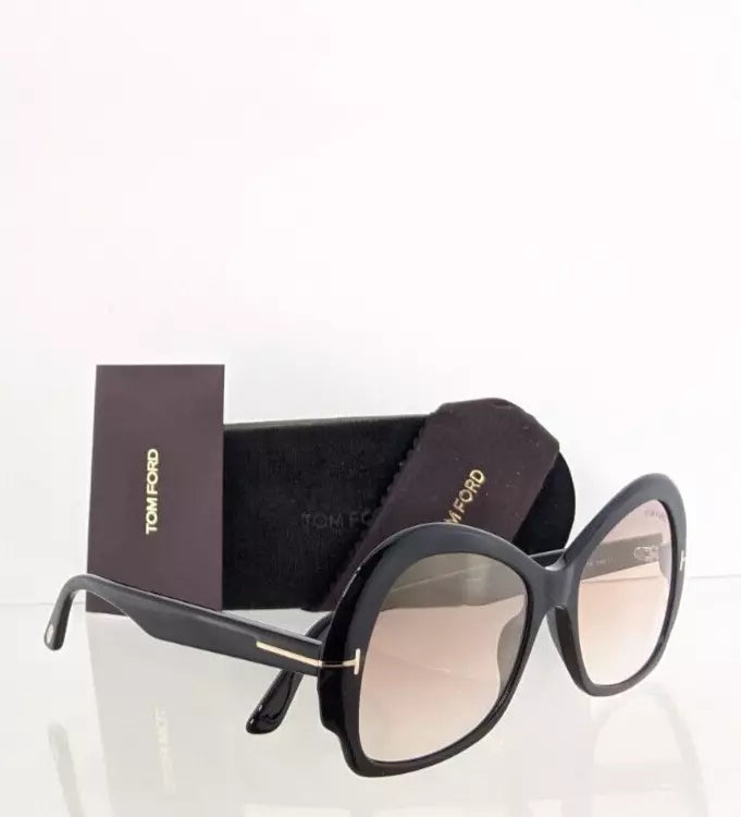 Brand New Authentic Tom Ford Sunglasses FT TF 874 01G Zelda TF874 56mm