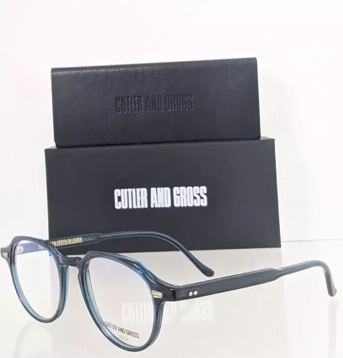 Brand New Authentic CUTLER AND GROSS OF LONDON Eyeglasses 1313 V2 04: 1313 48mm