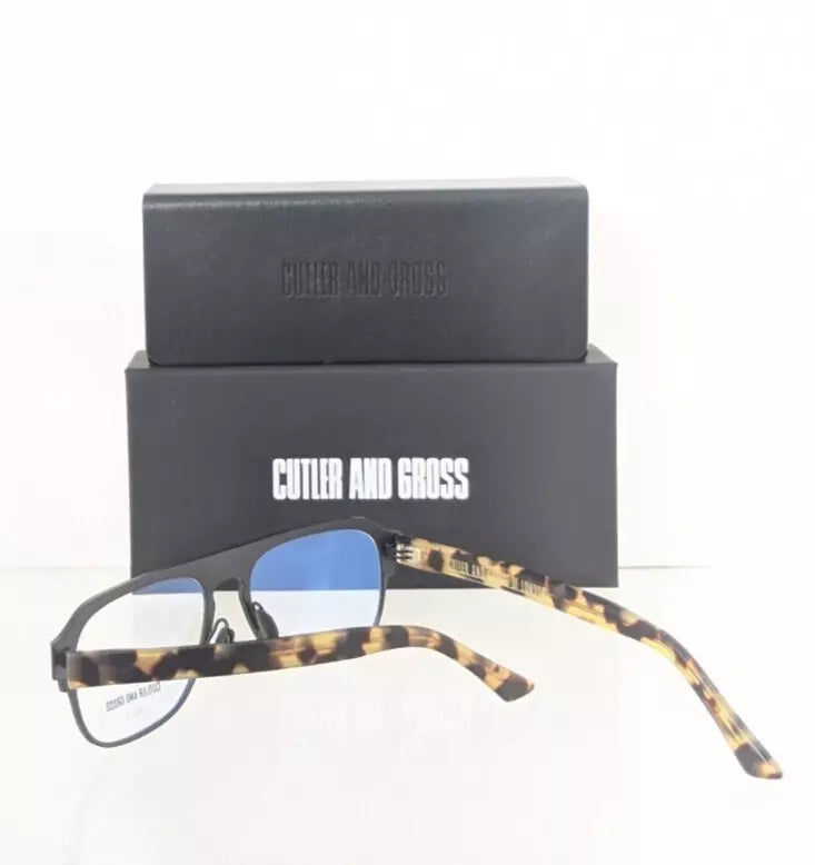 Brand New Authentic CUTLER AND GROSS OF LONDON Eyeglasses 1365 03 : 1365 55mm